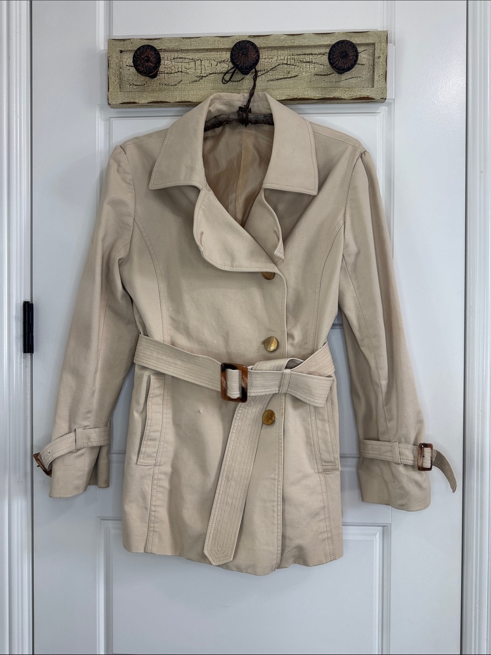 💕 E.I.S. Short Classic Trench Coat ✨